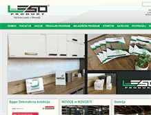 Tablet Screenshot of lesoprodukt.si